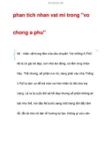 phan tich nhan vat mi trong vochong a phuMị