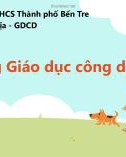 Bài giảng môn GDCD lớp 9 - Bài 8+9: Lao động sáng tạo và hiệu quả (Tiết 4)