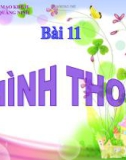 Bài giảng Hình học lớp 8 bài 11: Hình thoi