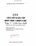 333 câu hỏi & bài tập về cấu tạo chất: Phần 1