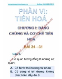 Tài liệu ôn thi Đại học và Cao đẳng khối B môn Sinh học: Phần 2