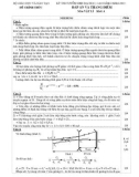 Đáp án đề thi Đại học môn Vật lý khối A 2003