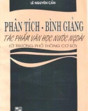 Văn học nước ngoài - Phân tích và bình giảng tác phẩm: Phần 1