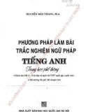 Tuyển chọn bài tập ngữ Pháp tiếng Anh - Phương pháp làm bài: Phần 1