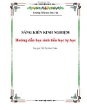 Sáng kiến kinh nghiệm đề tài: Hướng dẫn học sinh tiểu học tự học