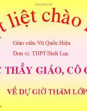 Bài giảng Hình học 10 - Bài 1: Giá trị lượng giác của một góc bất kì (Từ 00 đến 1800)