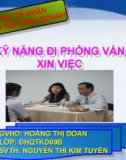 KỸ NĂNG ĐI PHỎNG VẤN XIN VIỆC