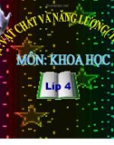 Bài 50: Ôn tập vật chất và năng lượng (TT) - Bài giảng điện tử Khoa học 5 - T.B.Minh