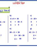 Giáo án điện tử môn Toán lớp 3 - Bài: Luyện tập (Trang 40)