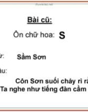 Giáo án điện tử môn Tiếng Việt lớp 3 - Tuần 4: Tập viết Ôn chữ hoa T