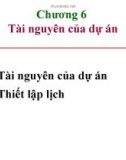 Tài nguyên của dự án