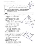 Chuyên đề Hình học không gian lớp 11