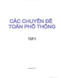 Các chuyên đề Toán phổ thông: Tập 3