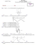 Đề thi thử THPTQG môn Toán lần 1 năm 2019 - Sở GD&ĐT Đồng Tháp