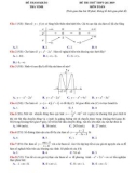 Đề thi thử THPTQG môn Toán lần 1 năm 2019 - Sở GD&ĐT Trà Vinh