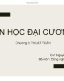 Bài giảng Tin học đại cương: Chương 3 - ThS. Nguyễn Lê Minh (Khoa Công trình)