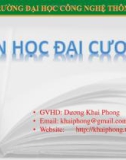 Ôn tập Ngôn ngữ lập trình C - GV. Dương Khai Phong