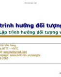 Chương 1: Giải thuật lập trình hướng đối tượng OOP