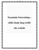 Tarantula Networking – chiến thuật tăng traffic cho website