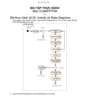 Bài thực hành số 03: Activity và State Diagrams