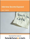 Interview Secrets Exposed