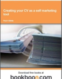 Creating your CV as a self marketing tool