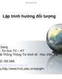 Lập trình hướng đối tượng với C++ - Chương 3