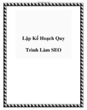 Lập Kế Hoạch Quy Trình Làm SEO