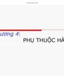 Phụ thuộc hàm