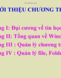 Bài giảng Windows XP