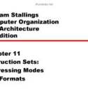 Bài giảng Computer Organization and Architecture: Chapter 11