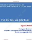 Bài giảng Cấu trúc dữ liệu và thuật toán: Chương 6 - Nguyễn Khánh Phương