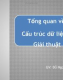 Bài giảng Cấu trúc dữ liệu và giải thuật: Chương 1 - Đỗ Ngọc Như Loan