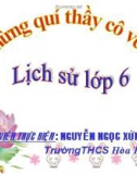 Bài giảng Lịch sử lớp 6: Các quốc gia cổ đại Phương Đông