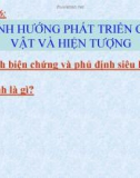 Bài giảng GDCD 10 bài 6: Khuynh hướng phát triển của sự vật hiện tượng