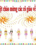 Bài giảng mầm non - Làm quen chữ cái A, Ă, Â