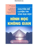 Chuyên đề luyện thi vào Đại học Hình học không gian - Trần Văn Hạo