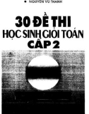 30 Đề thi học sinh giỏi cấp 2 môn Toán kèm đáp án