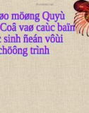 Giáo án điện tử môn môn sinh học: sự đa dạng của lớp nhện_3