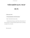 VIÊM KHỚP DẠNG THẤP (Kỳ 8)