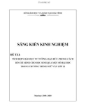 Sáng kiến kinh nghiệm THPT: Tích hợp giáo dục tư tưởng, đạo đức, phong cách Hồ Chí Minh cho học sinh qua một số bài học trong chương trình Ngữ văn lớp 12