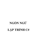 Tài liệu: Ngôn ngữ lập trình C#