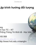 Kỹ thuật lập trình hướng đối tượng - Chapter 3