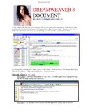 DREAMWEAVER 8 DOCUMENTBài 3 NGÀY 25.7.2006KS TRẦN VIỆT AN Vì đây là giai đoạn đầu