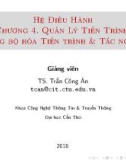 Bài giảng Hệ điều hành: Chương 4 - Trần Công Án