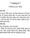 Tìm hiểu Pháp lệnh Phòng, chống lụt, bão: Phần 2