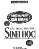 phương pháp giải nhanh các dạng bài tập sinh học: phần 1 - nxb Đại học quốc gia hà nội