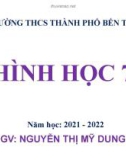 Bài giảng môn Hình học lớp 7 - Bài 6: Từ vuông góc đến song song