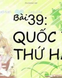 Bài giảng Lịch sử lớp 10 - Bài 39: Quốc tế thứ hai