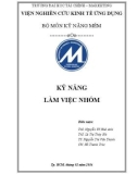 Bài giảng: Kỹ năng làm việc nhóm - Viện nghiên cứu Kinh tế ứng dụng